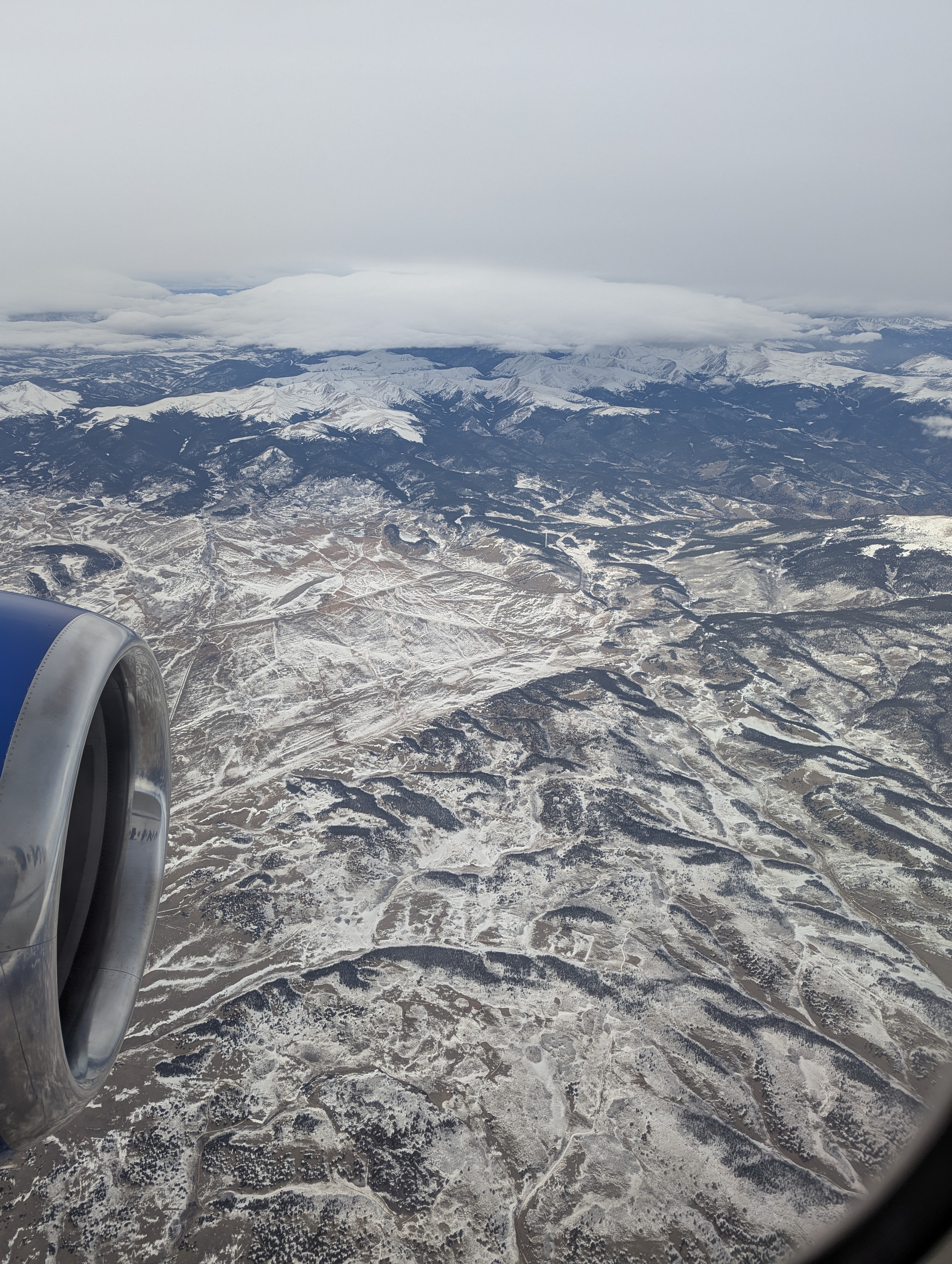 view from plane